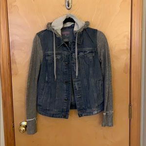 Jean jacket sweater